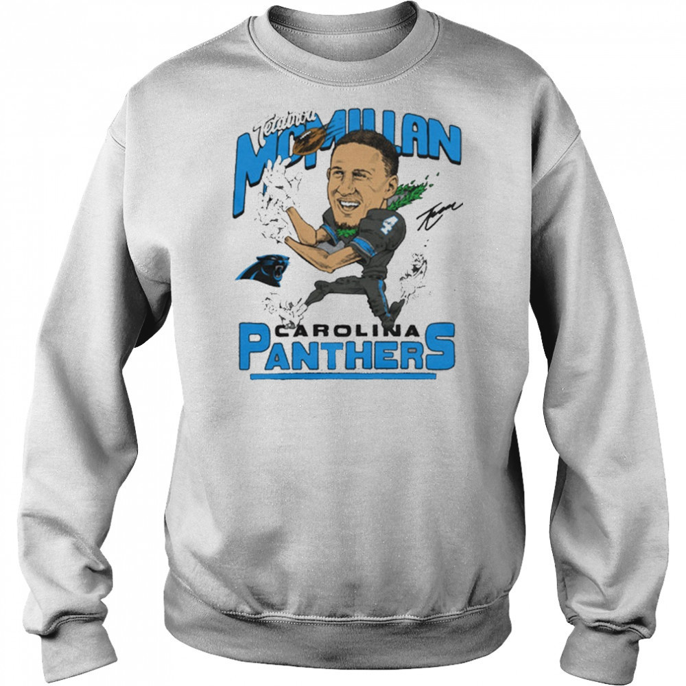 Carolina Panthers NFL Football Tetairoa McMillan Caricature Signature 2025 t-shirt Hoodie