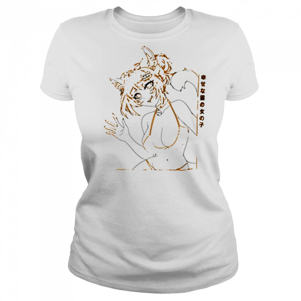 Cat Girl Waifu T-shirt Women's T-shirt