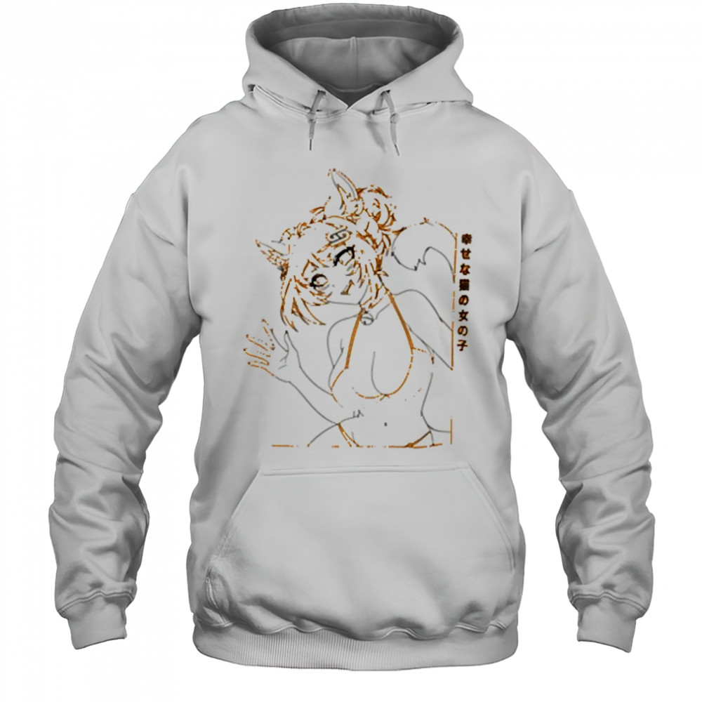 Cat Girl Waifu T-shirt Hoodie