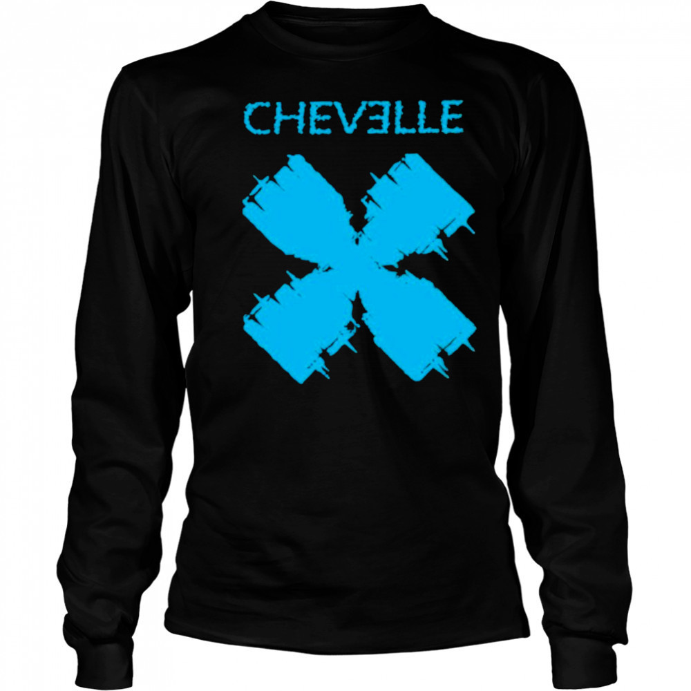 Chevelle Blue X T-shirt Long Sleeved