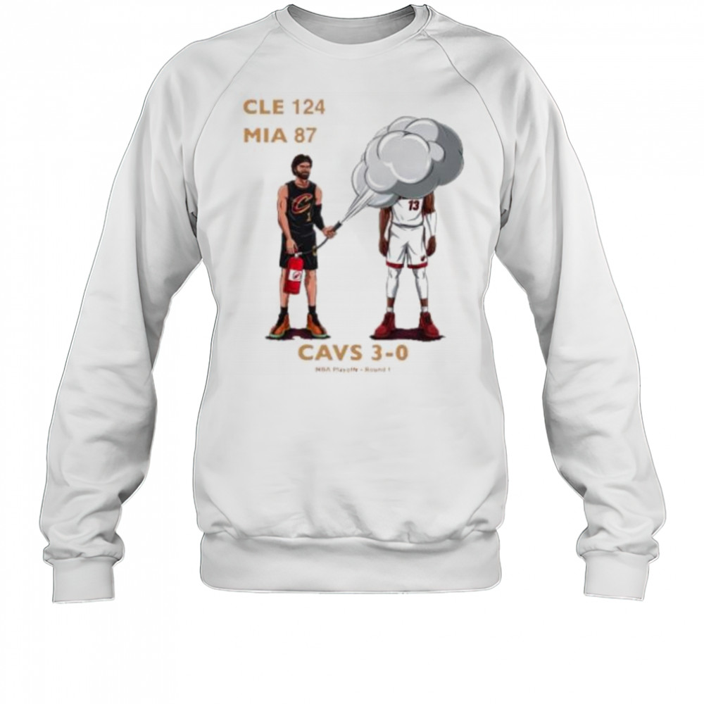 Cleveland Cavaliers extinguish the Heat in game 3 shirt Sweatshirt