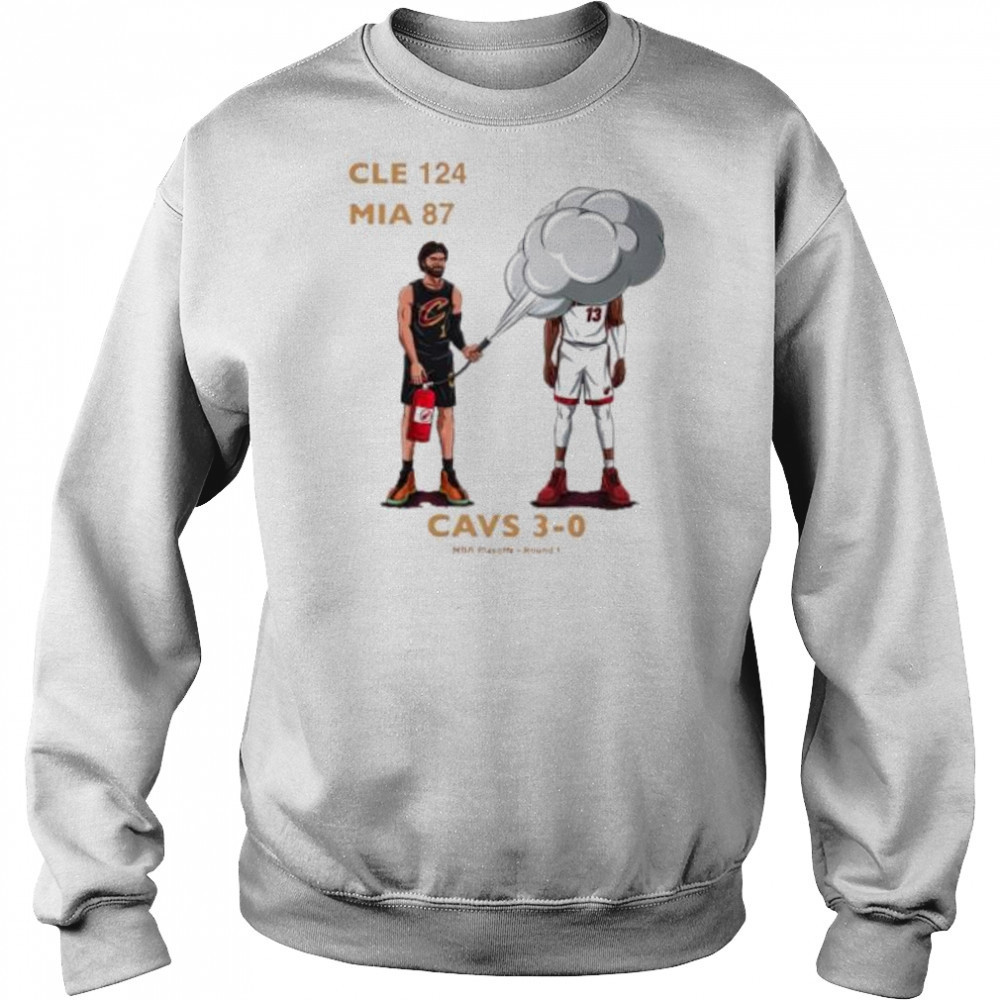 Cleveland Cavaliers extinguish the Heat in game 3 shirt Hoodie