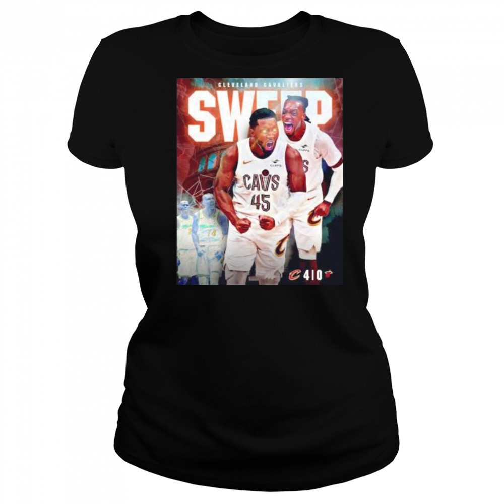 Cleveland Cavaliers sweep against Miami Heat 4 0 shirt Women's T-shirt