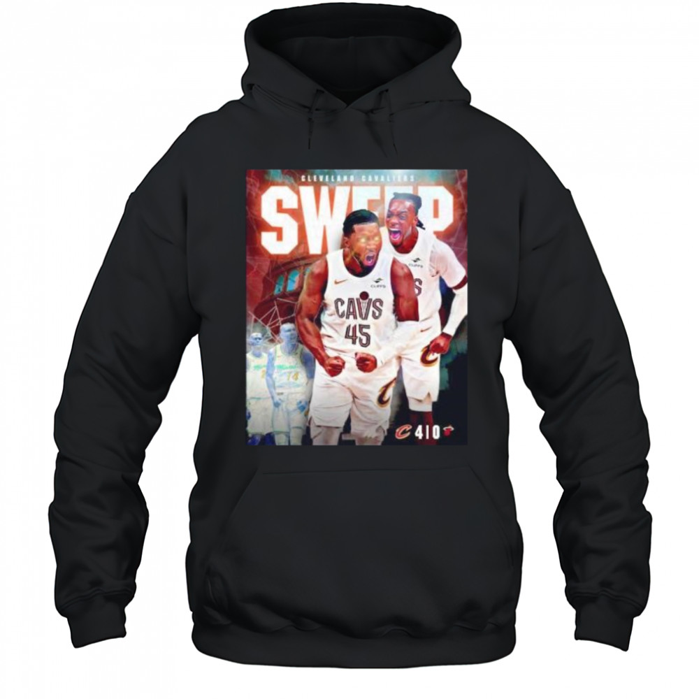Cleveland Cavaliers sweep against Miami Heat 4 0 shirt Hoodie