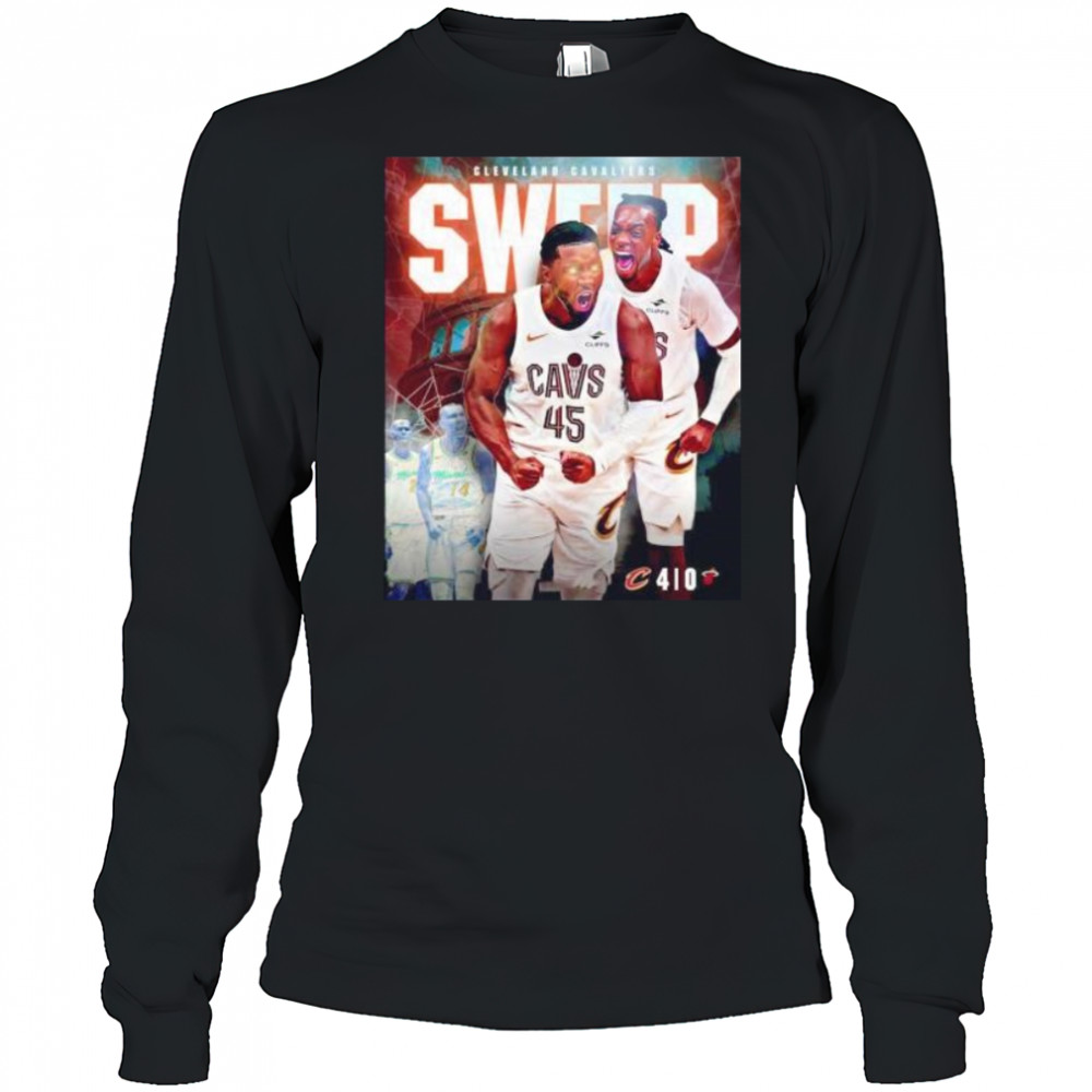 Cleveland Cavaliers sweep against Miami Heat 4 0 shirt Long Sleeved
