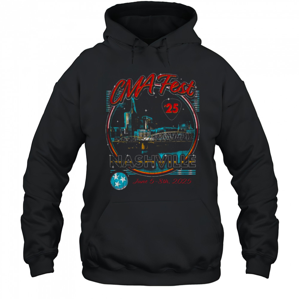 CMA Fest Nashville 2025 Skyline Shirt Hoodie