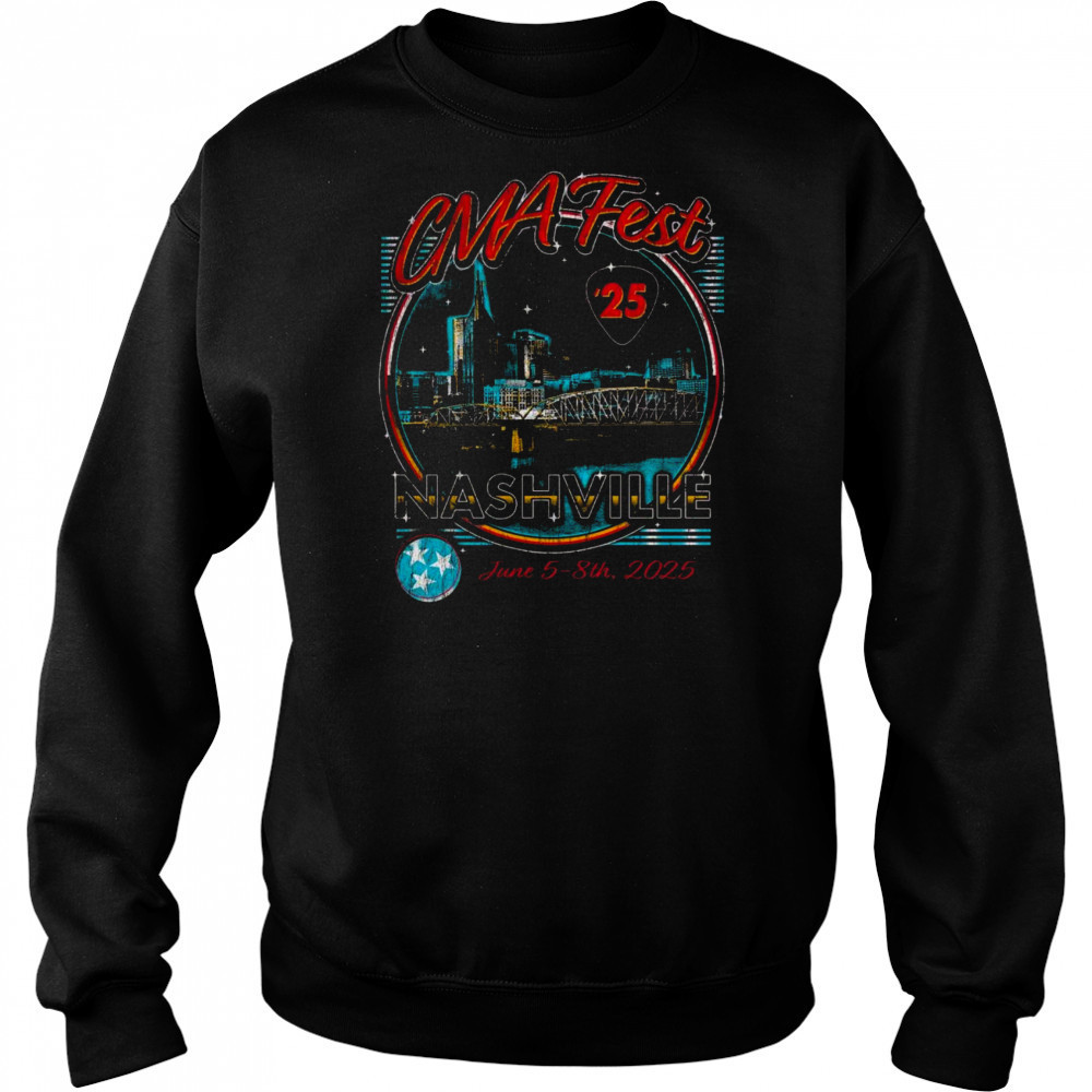 CMA Fest Nashville 2025 Skyline Shirt Hoodie