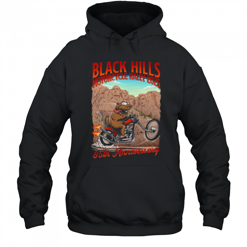 Cruisin Mt Rushmore 85th Black Hills Motorcycle Rally Shirt Hoodie