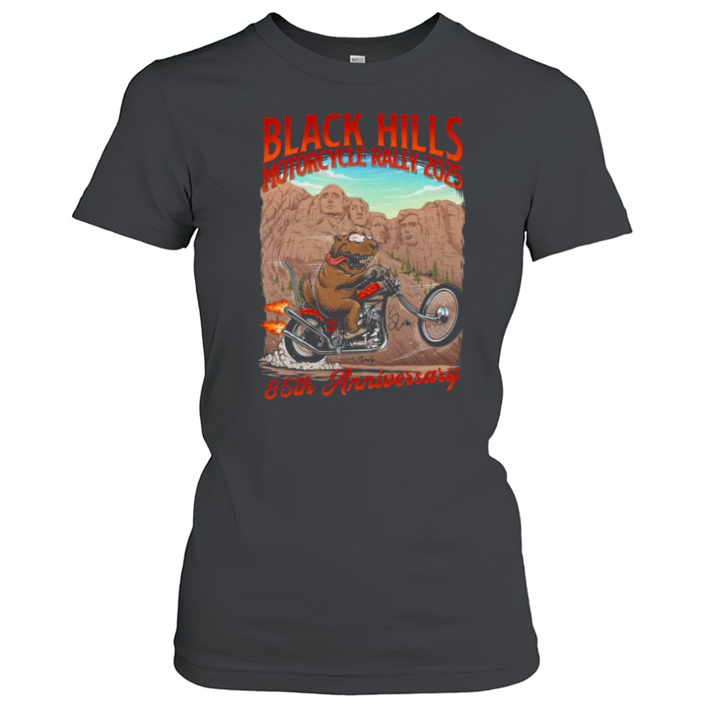 Cruisin Mt Rushmore 85th Black Hills Motorcycle Rally Shirt Women's T-shirt