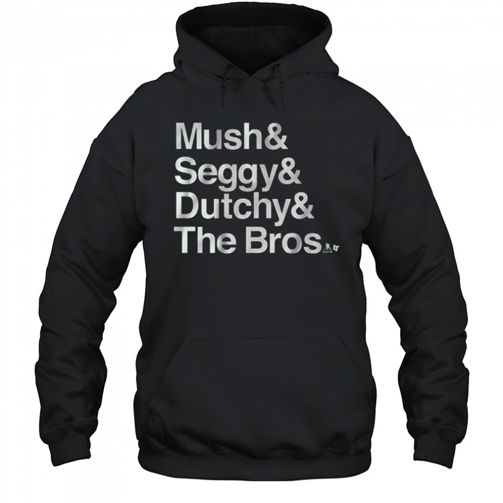 Dallas Stars Hockey Mush and Seggy and Dutchy and The Bros t-shirt Hoodie
