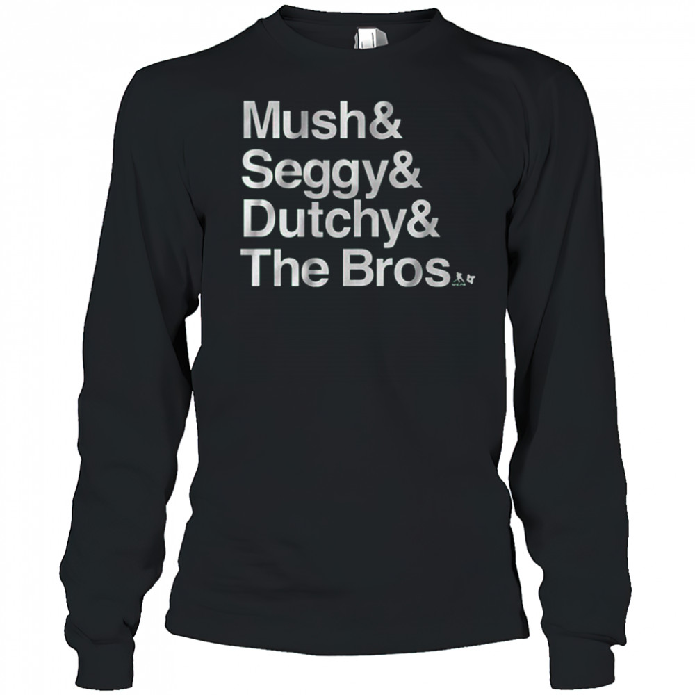Dallas Stars Hockey Mush and Seggy and Dutchy and The Bros t-shirt Long Sleeved