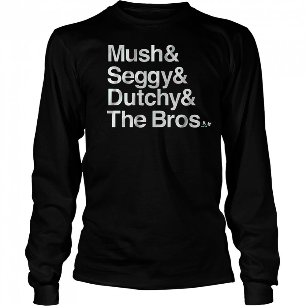 Dallas Stars Hockey Mush and Seggy and Dutchy and The Bros t-shirt Long Sleeved