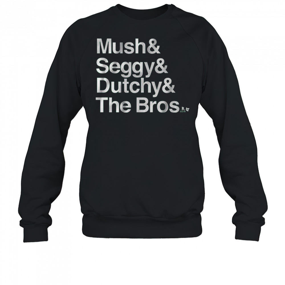 Dallas Stars Hockey Mush and Seggy and Dutchy and The Bros t-shirt Sweatshirt