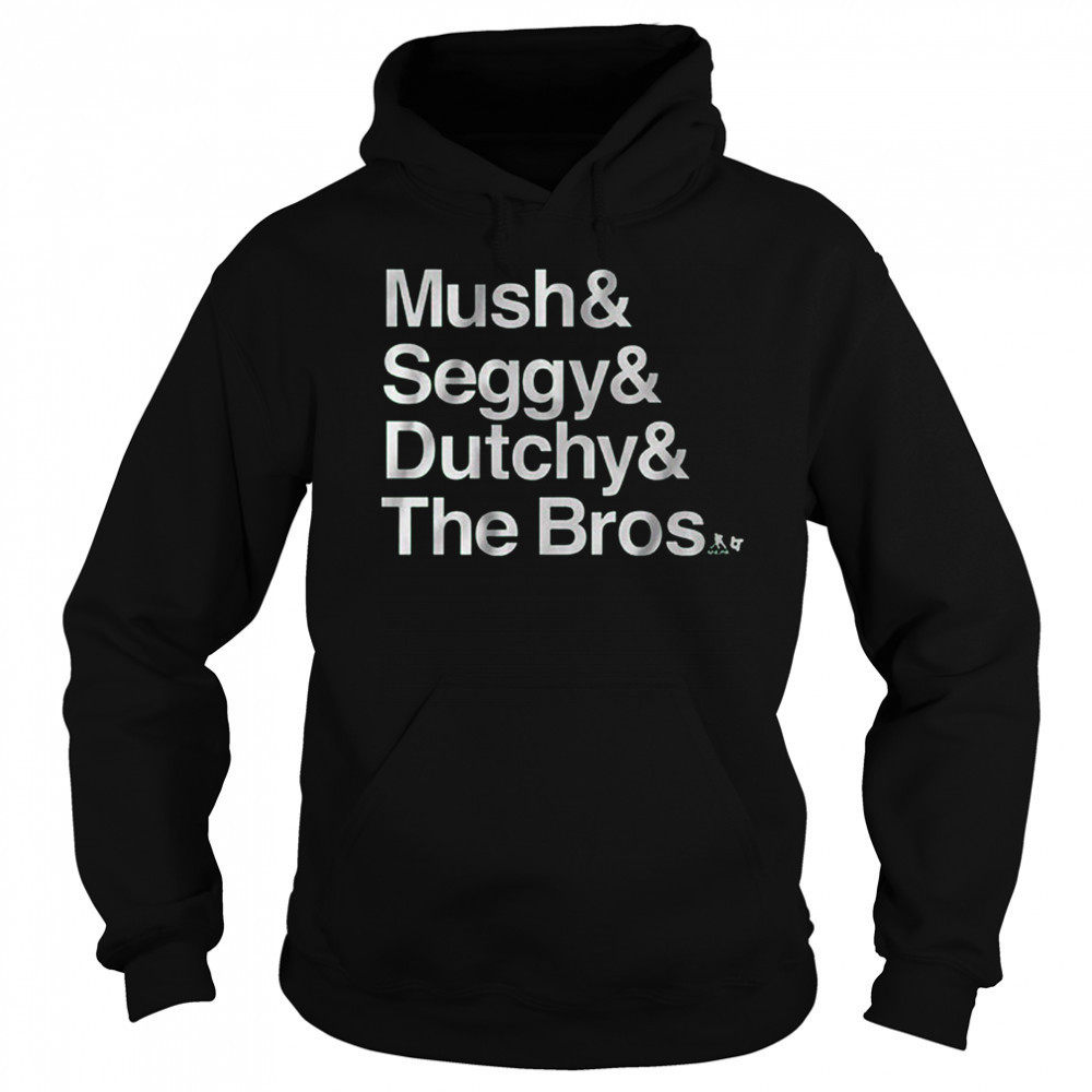 Dallas Stars Hockey Mush and Seggy and Dutchy and The Bros t-shirt Sweatshirt