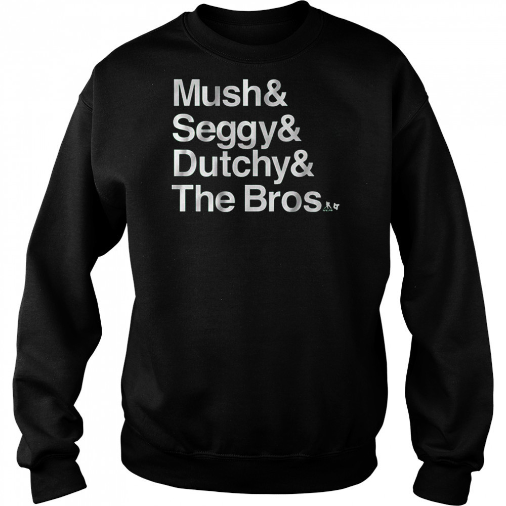 Dallas Stars Hockey Mush and Seggy and Dutchy and The Bros t-shirt Hoodie