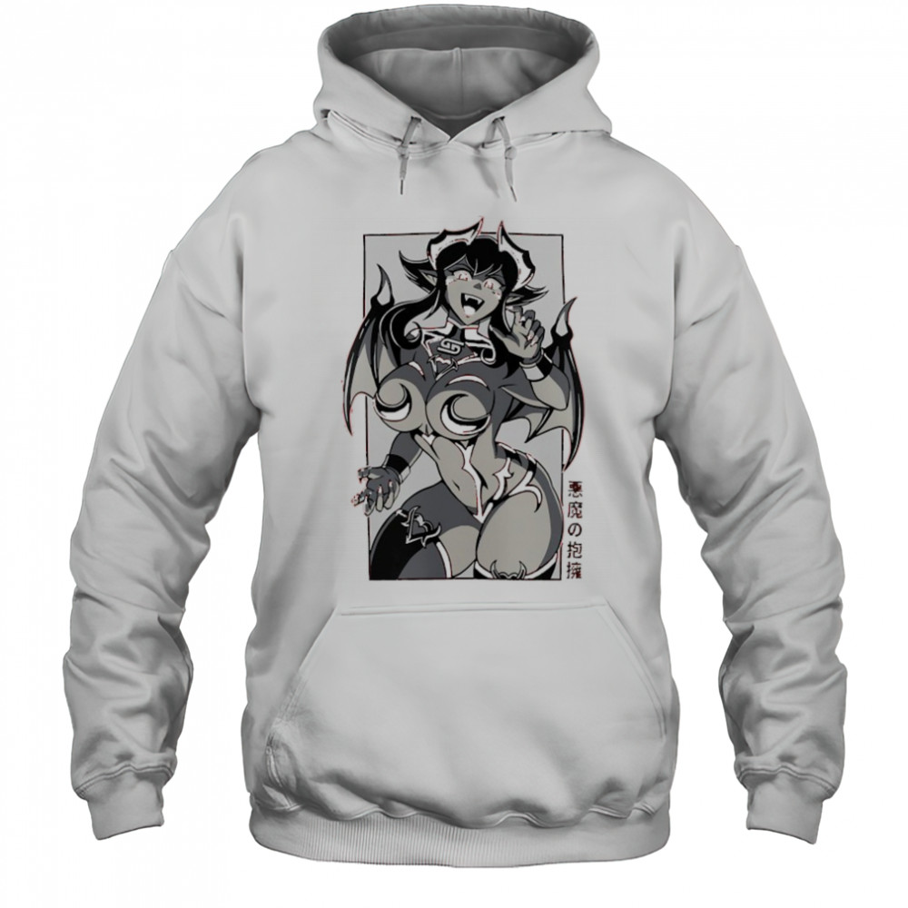 Demonic Embrace Waifu T-shirt Hoodie