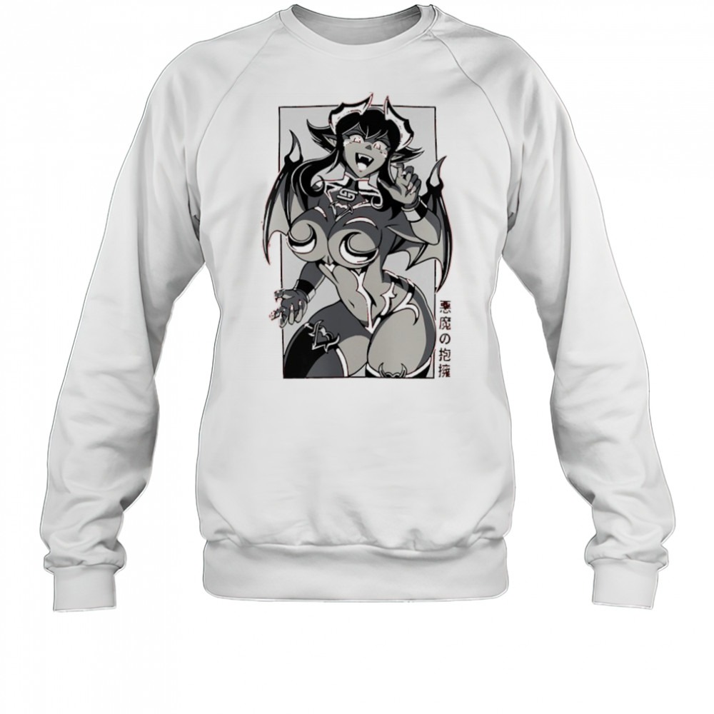 Demonic Embrace Waifu T-shirt Sweatshirt