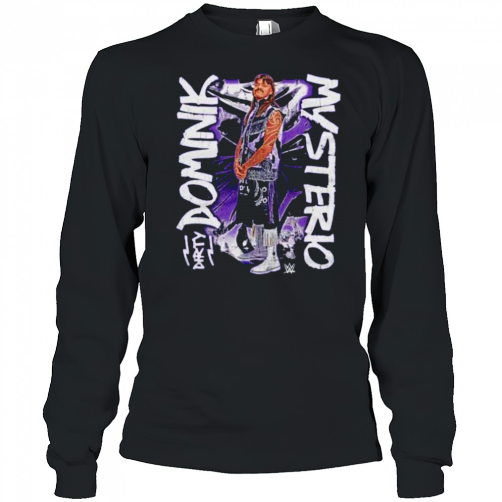 Dominik Mysterio grunge wrestler WWE shirt Long Sleeved