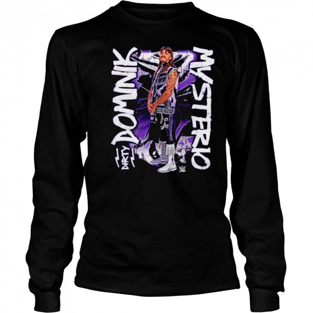 Dominik Mysterio grunge wrestler WWE shirt Long Sleeved