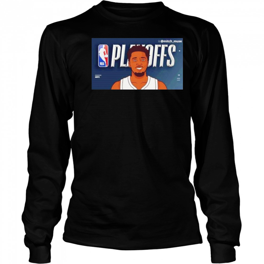 Donovan Mitchell Cleveland Cavaliers 2025 NBA playoffs shirt Long Sleeved