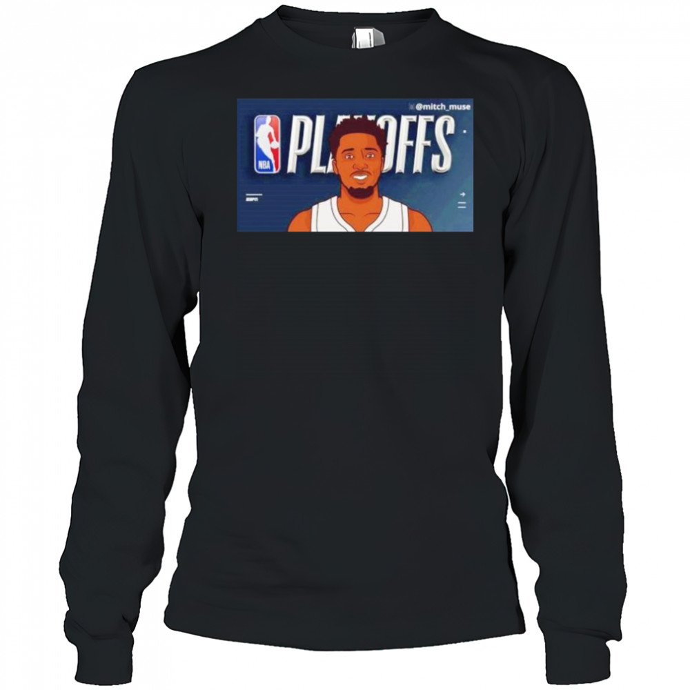 Donovan Mitchell Cleveland Cavaliers 2025 NBA playoffs shirt Long Sleeved