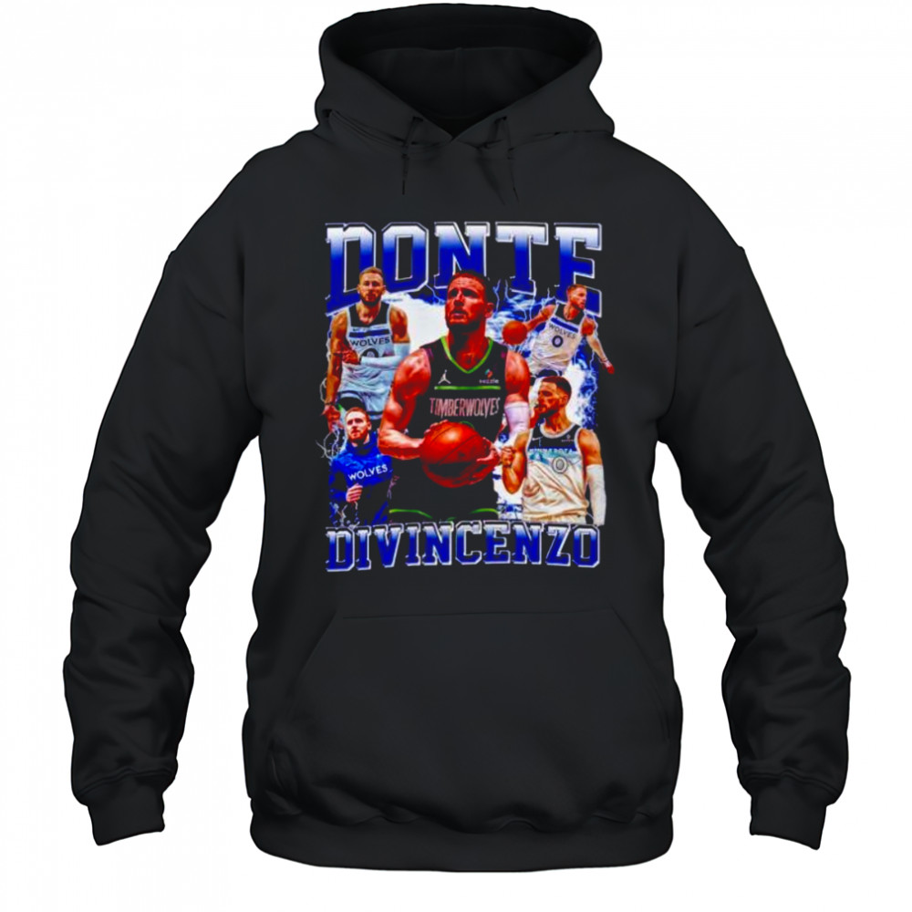 Donte Divincenzo Minnesota Timberwolves Basketball vintage graphic shirt Hoodie