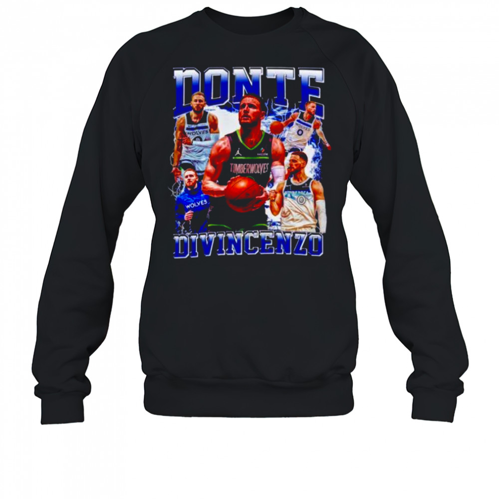 Donte Divincenzo Minnesota Timberwolves Basketball vintage graphic shirt Sweatshirt