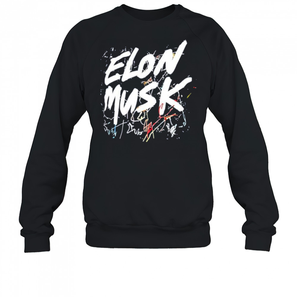 Elon Musk doodle shirt Sweatshirt