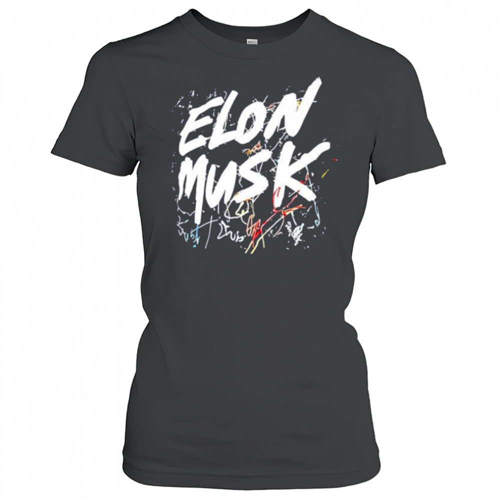 Elon Musk doodle shirt Women's T-shirt