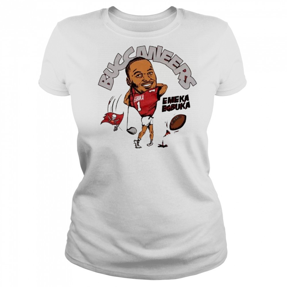 Emeka Egbuka Tampa Bay Buccaneers caricature t-shirt Women's T-shirt