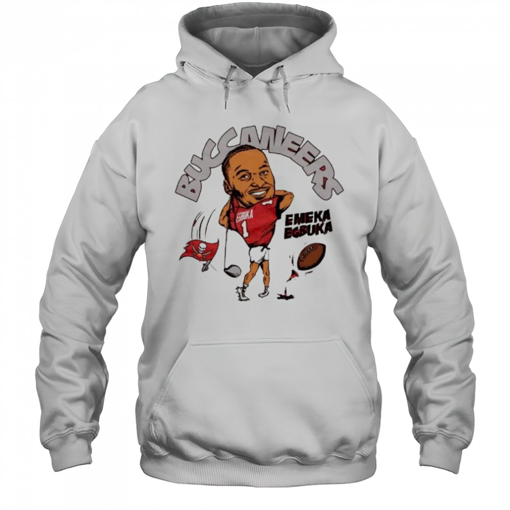 Emeka Egbuka Tampa Bay Buccaneers caricature t-shirt Hoodie