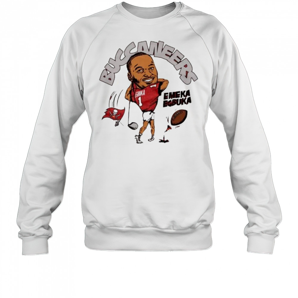 Emeka Egbuka Tampa Bay Buccaneers caricature t-shirt Sweatshirt