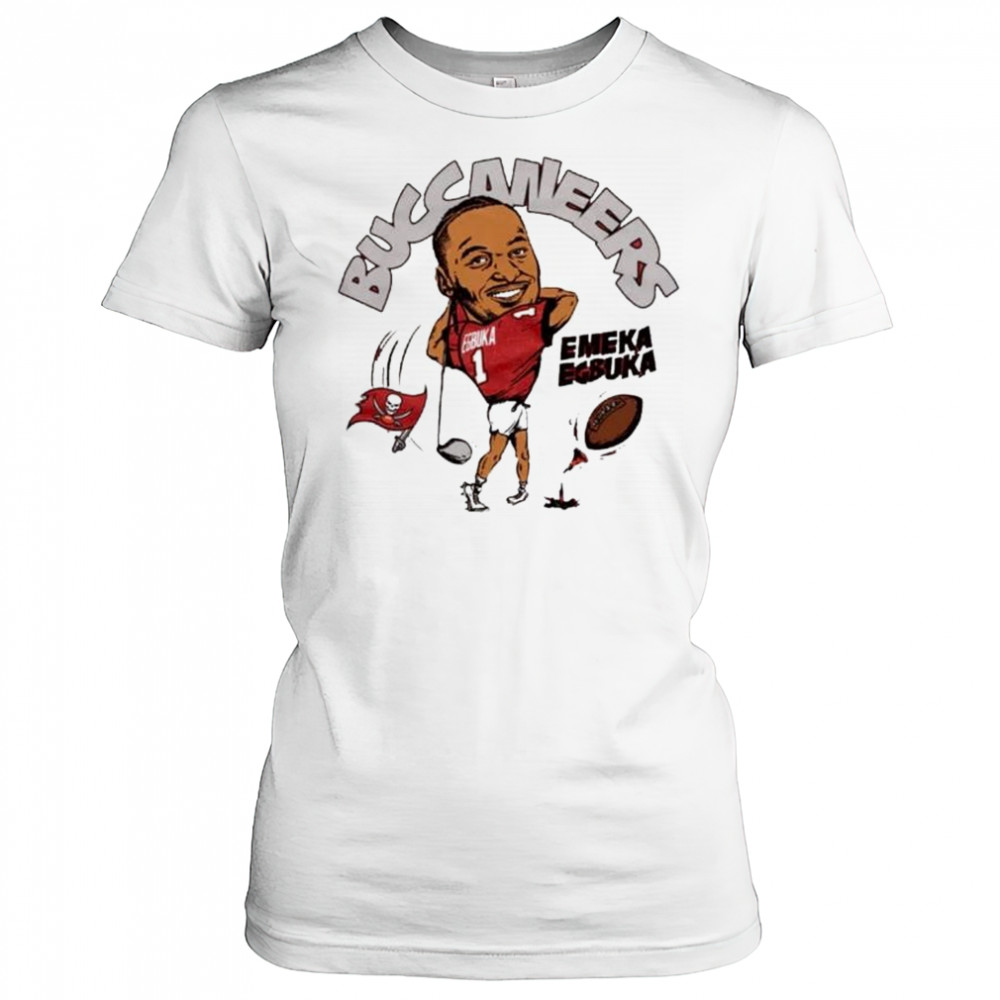 Emeka Egbuka Tampa Bay Buccaneers caricature t-shirt Women's T-shirt