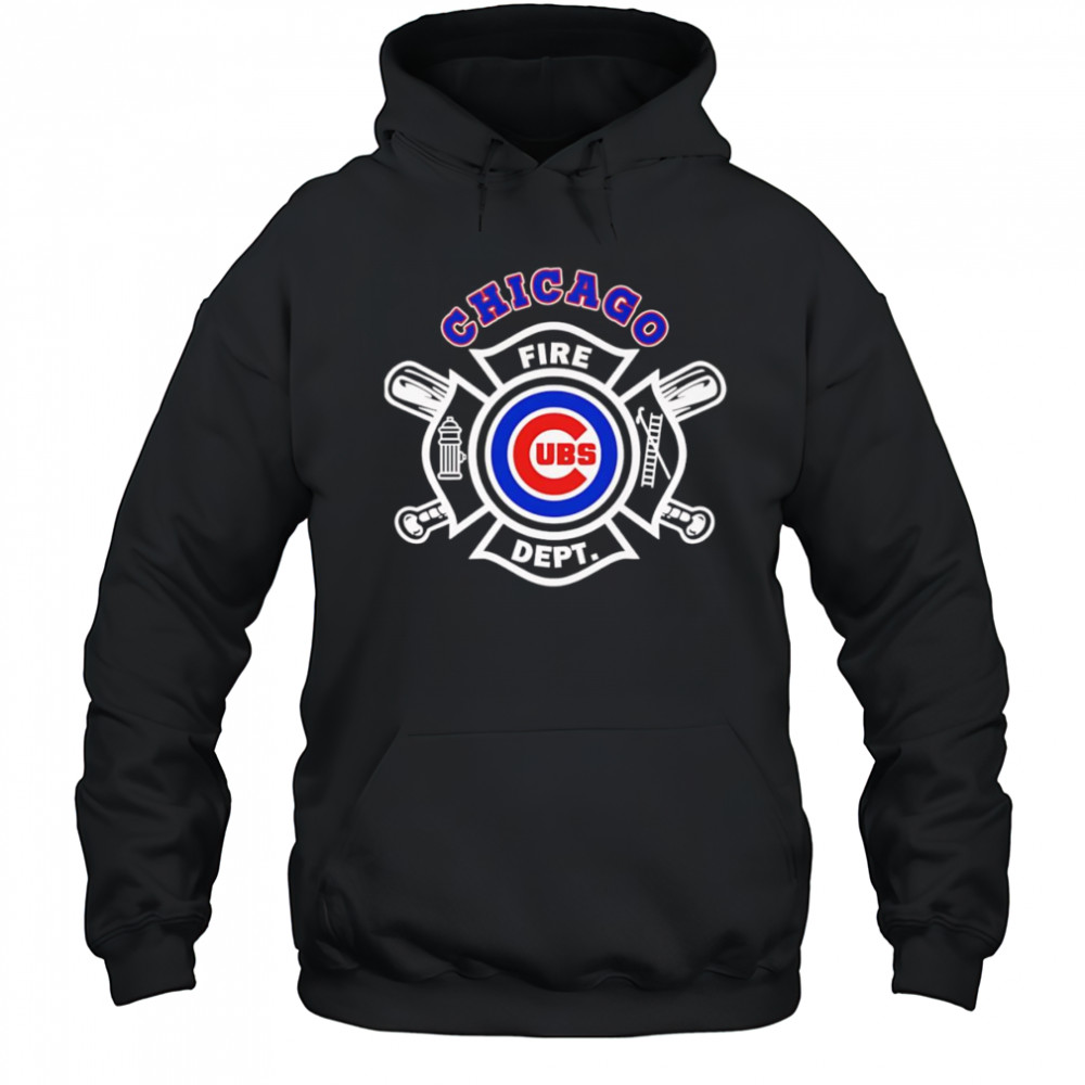 Fire dept Chicago Cubs baseball shirt Hoodie