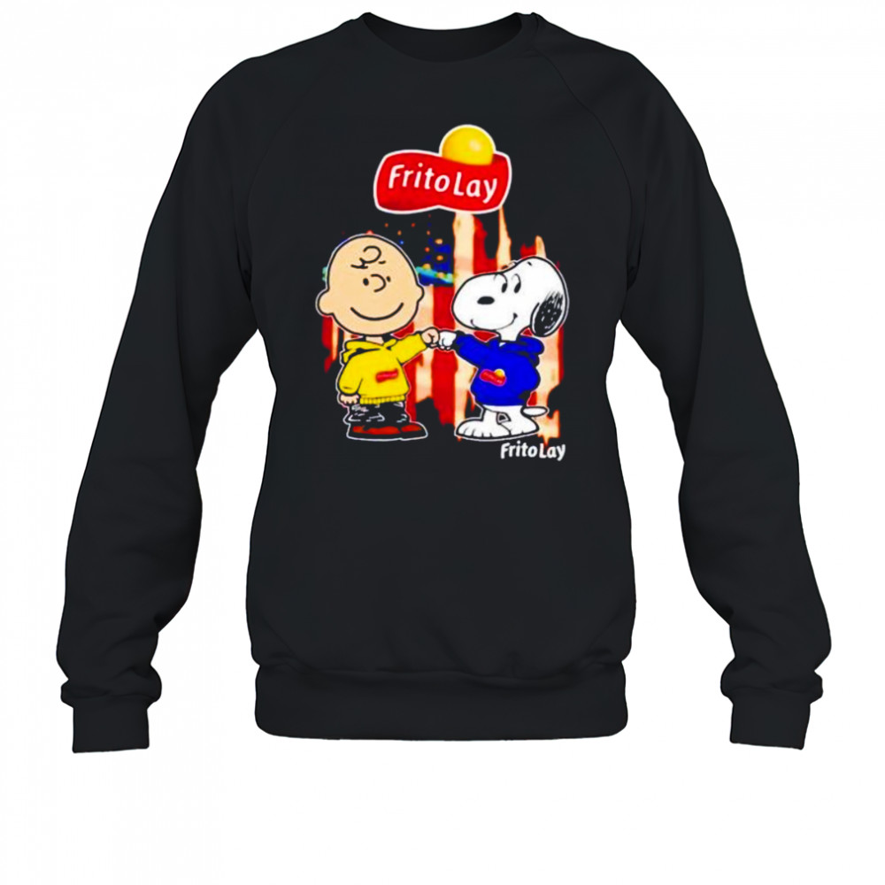 Frito Lay Charlie Brown and Snoopy shirt Sweatshirt