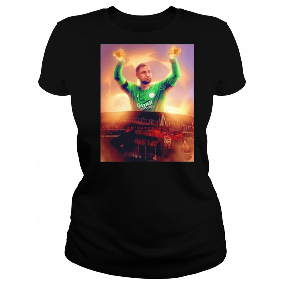 Gianluigi Donnarumma came up big in north London Paris Saint Germain FC shirt Women's T-shirt
