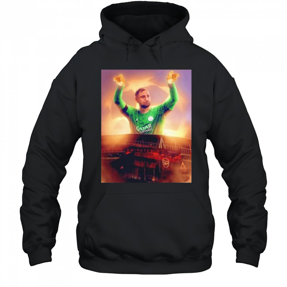 Gianluigi Donnarumma came up big in north London Paris Saint Germain FC shirt Hoodie