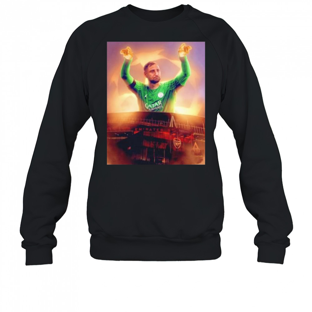 Gianluigi Donnarumma came up big in north London Paris Saint Germain FC shirt Sweatshirt