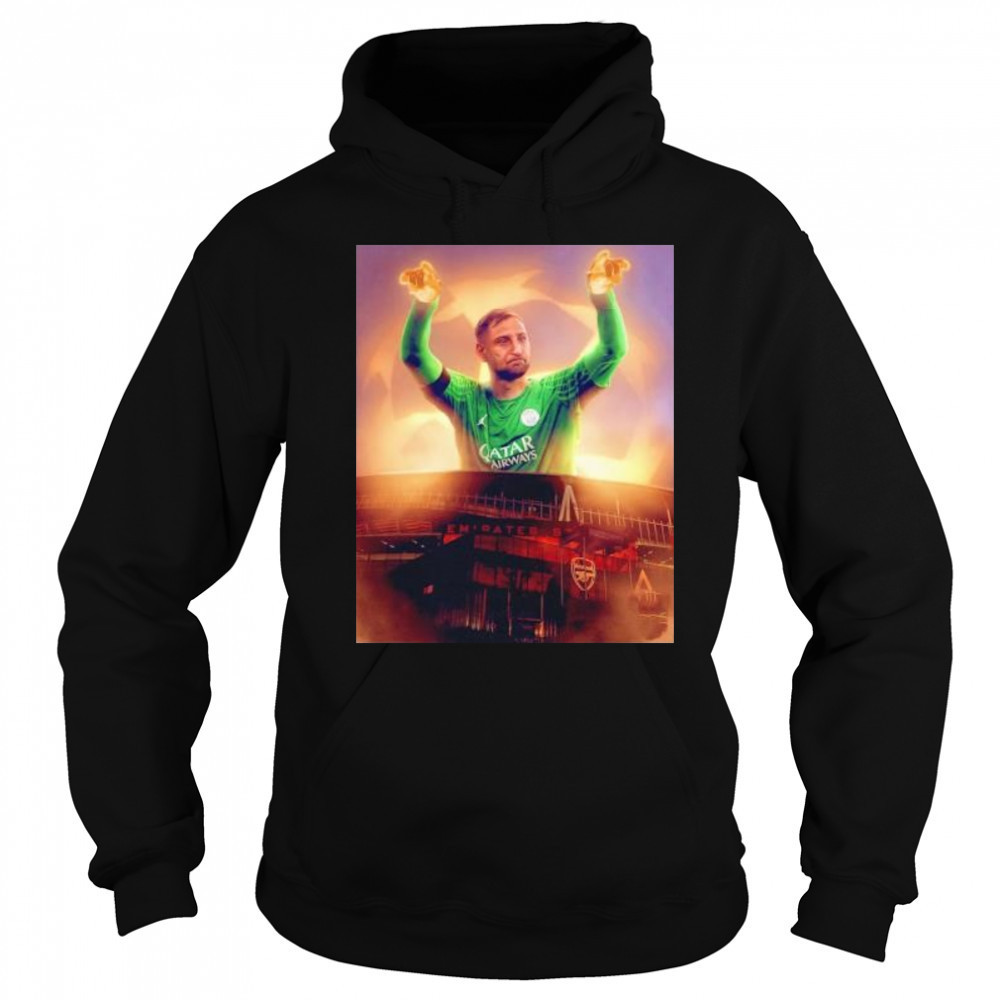 Gianluigi Donnarumma came up big in north London Paris Saint Germain FC shirt Sweatshirt