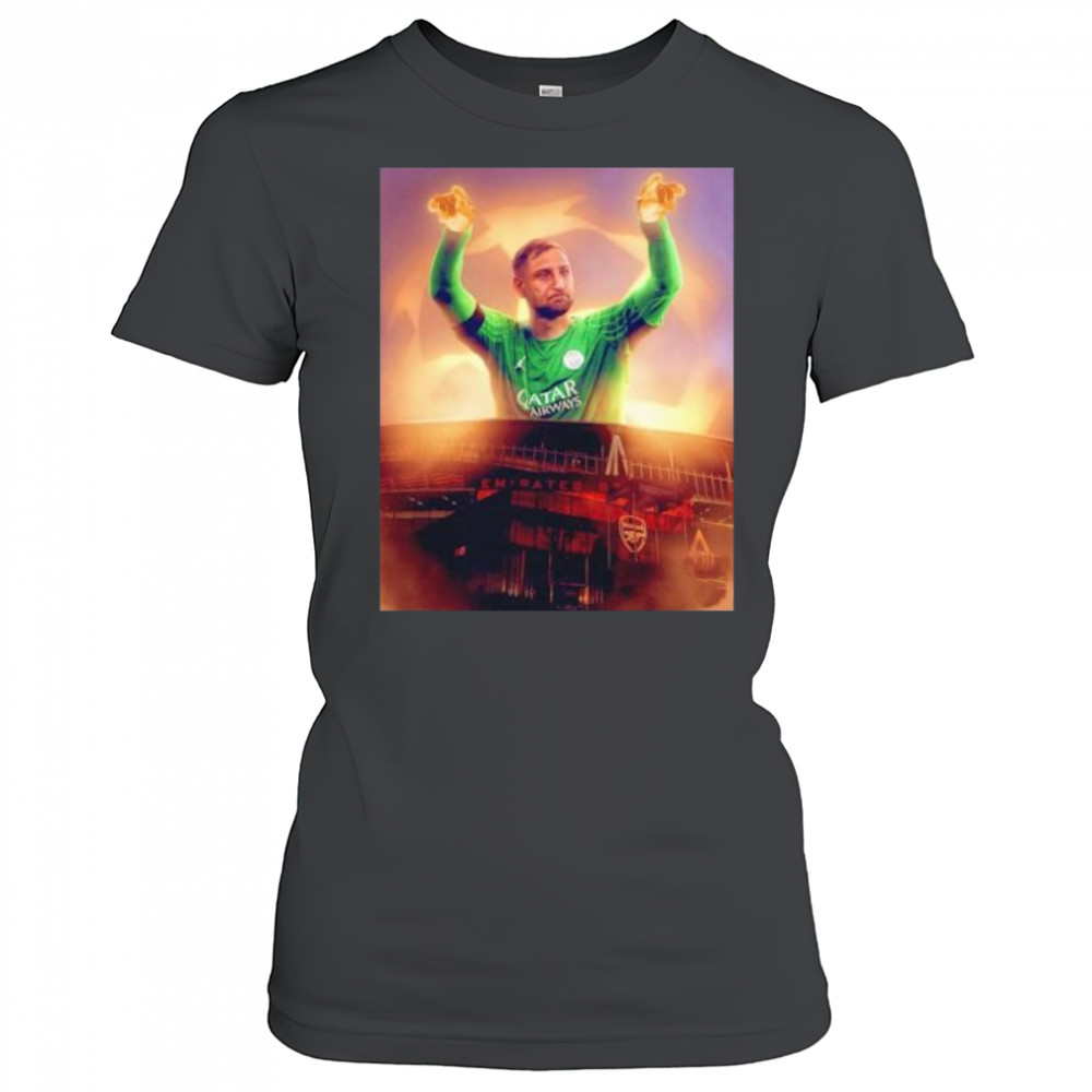 Gianluigi Donnarumma came up big in north London Paris Saint Germain FC shirt Women's T-shirt