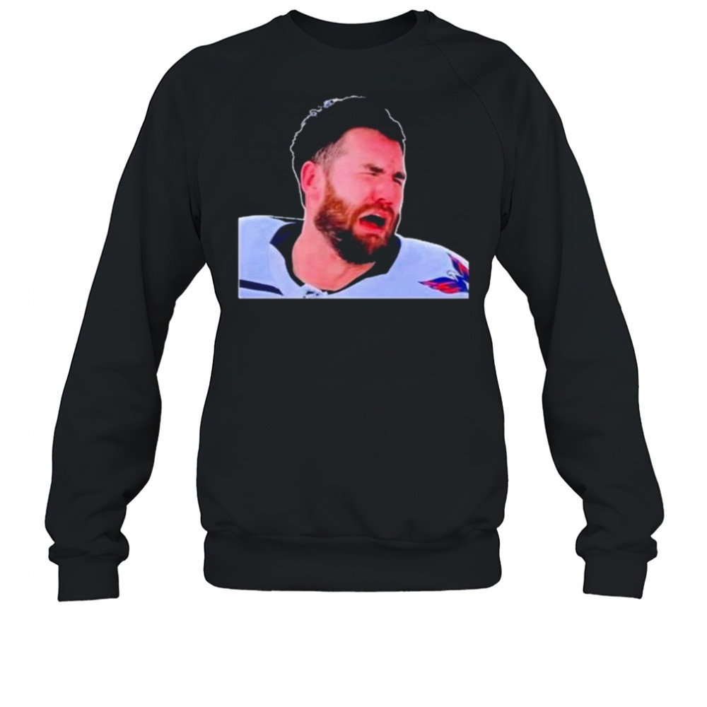 Grant Paulsen Wearing Tom Wilson Crying t-shirt Sweatshirt