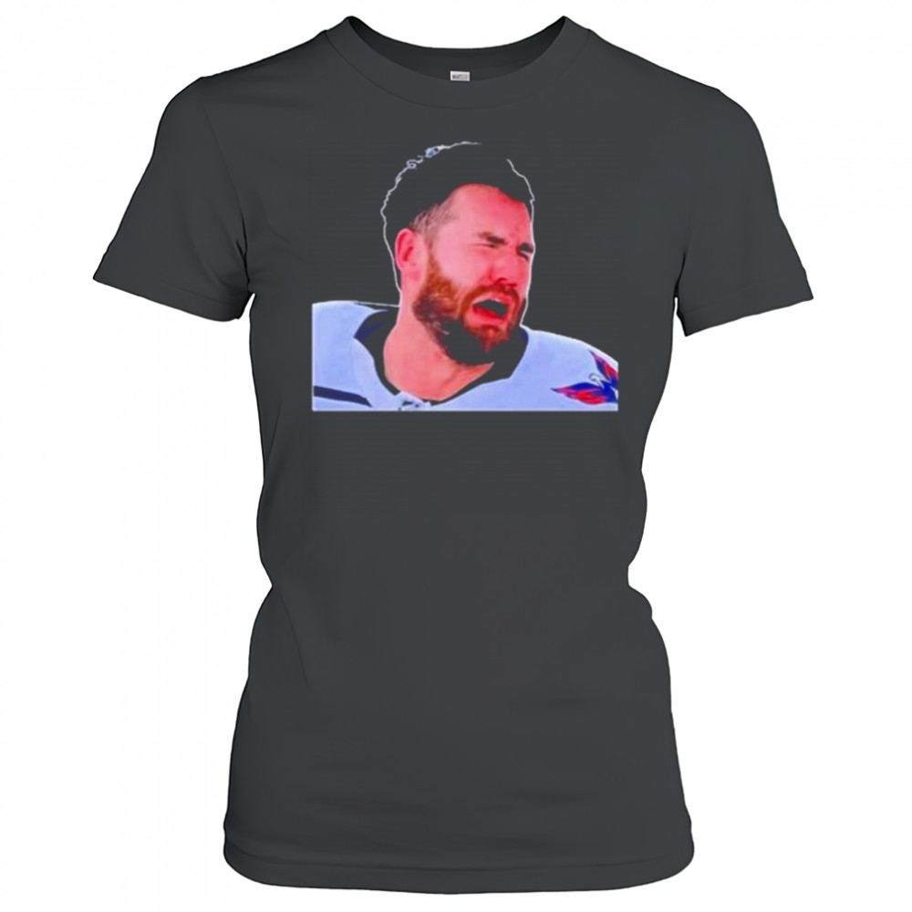 Grant Paulsen Wearing Tom Wilson Crying t-shirt Women's T-shirt