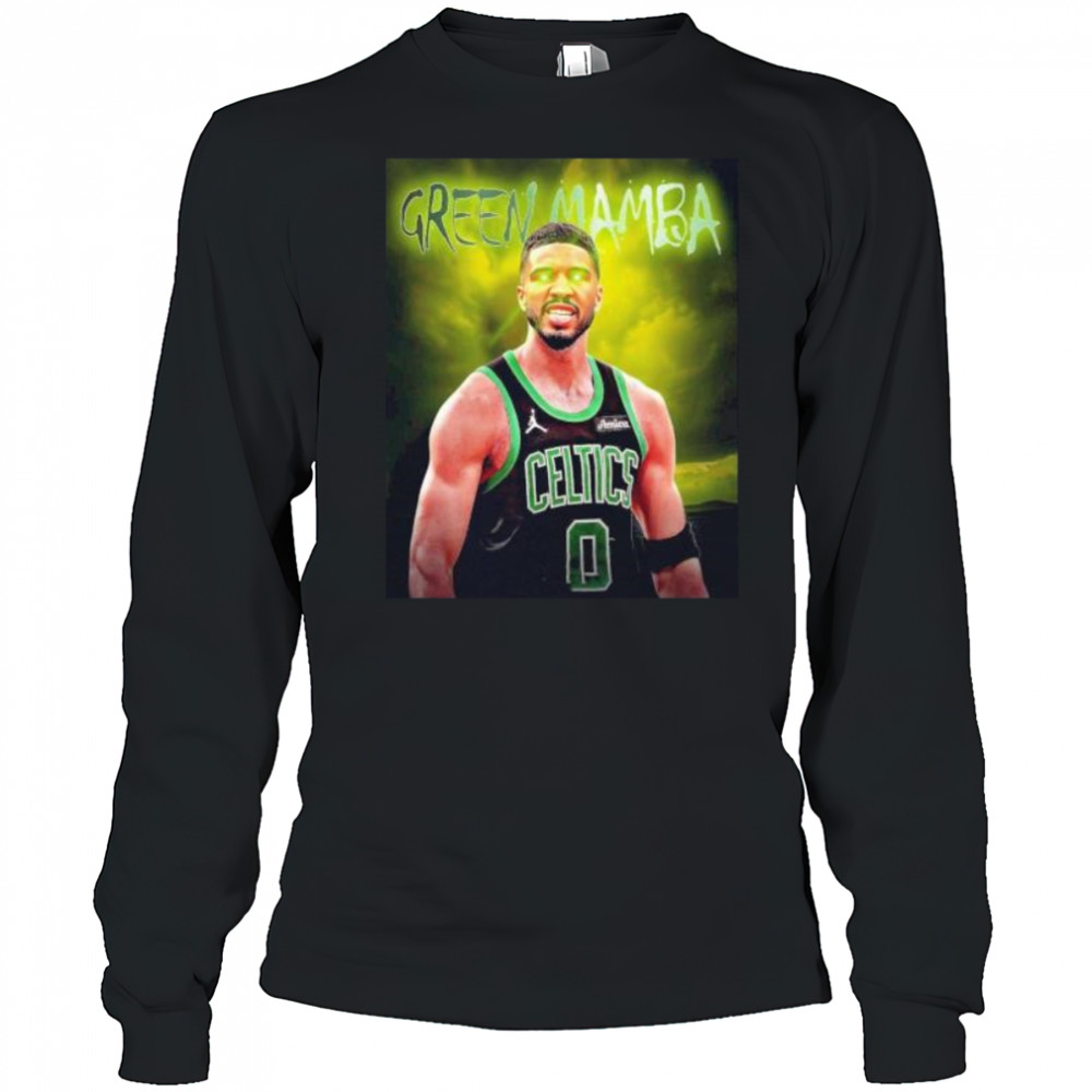Green Mamba Jayson Tatum Boston Celtics shirt Long Sleeved