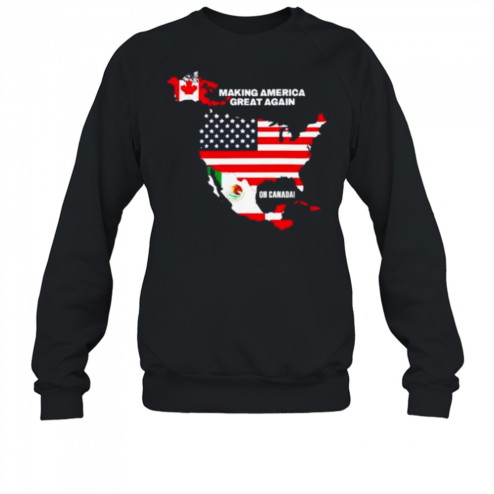 Gulf of America make America great again shirt Sweatshirt