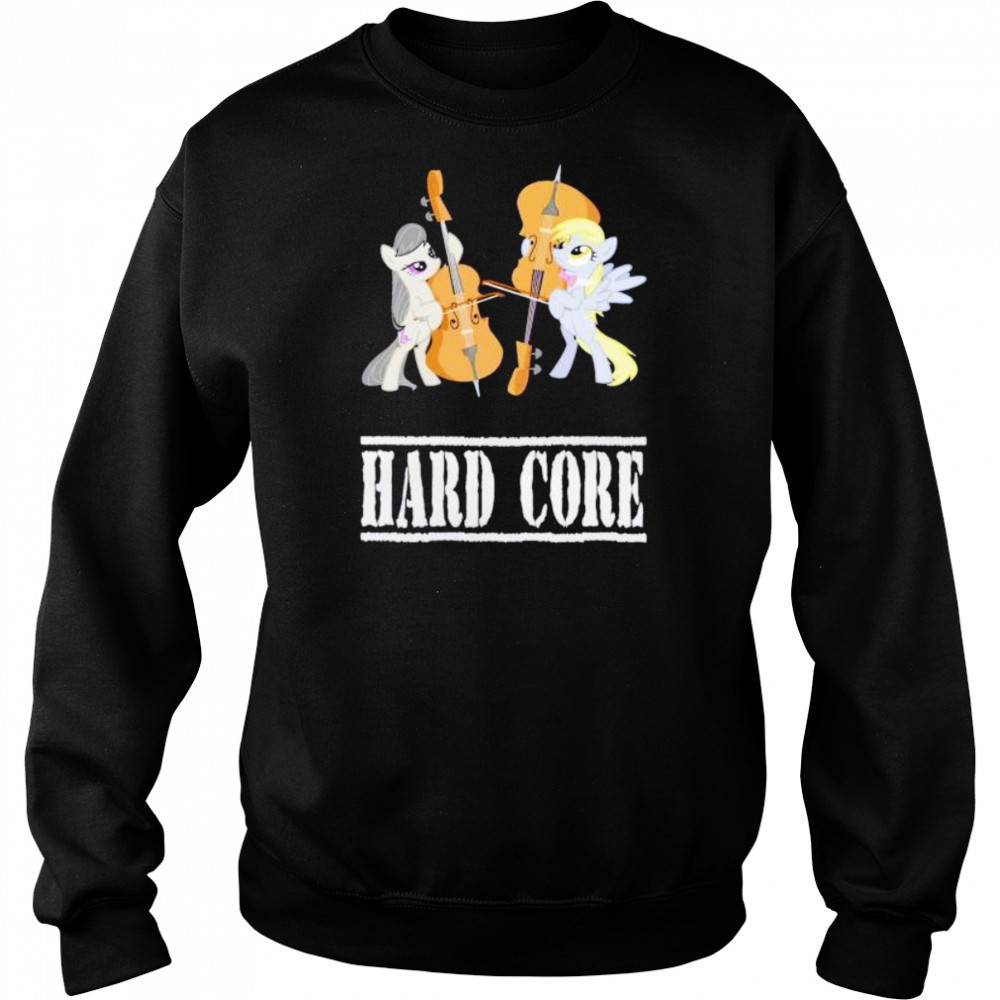 Hard core unicorn shirt Hoodie