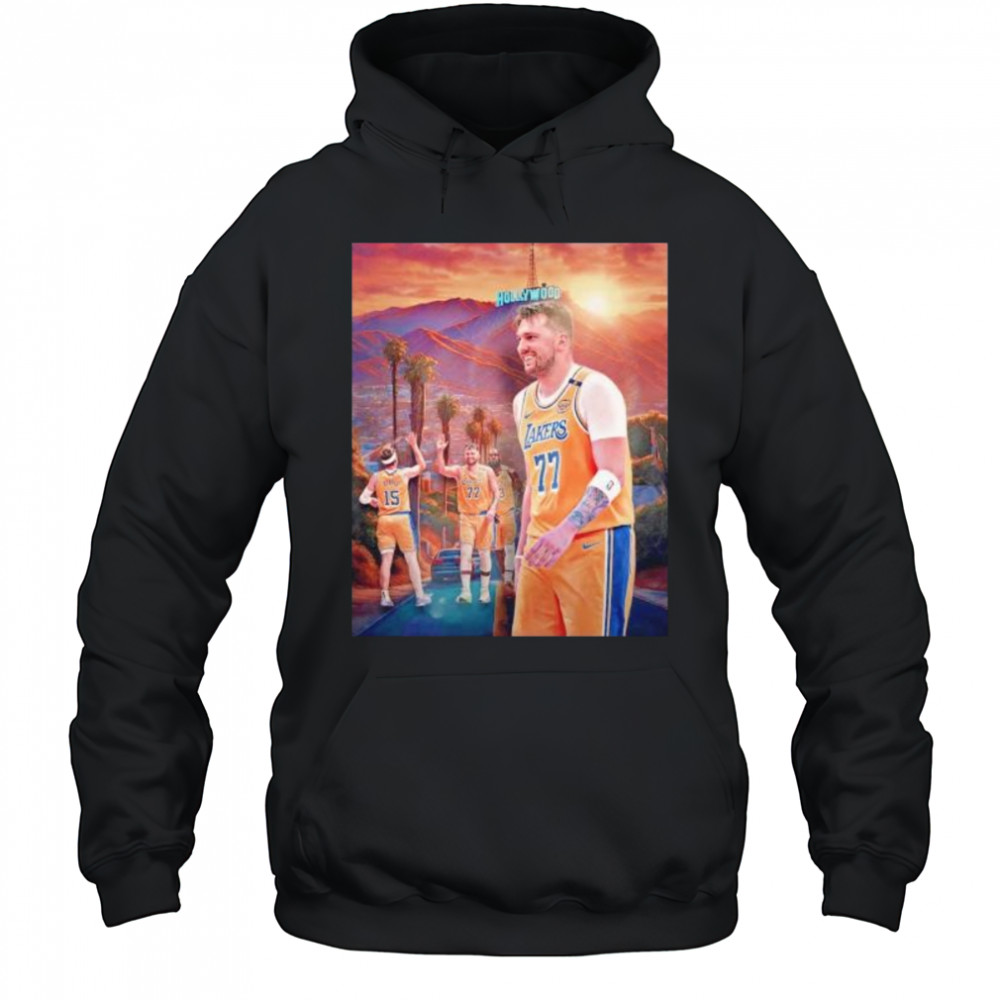 Hollywood Luka Doncic LA Lakers biggest trade in NBA history shirt Hoodie