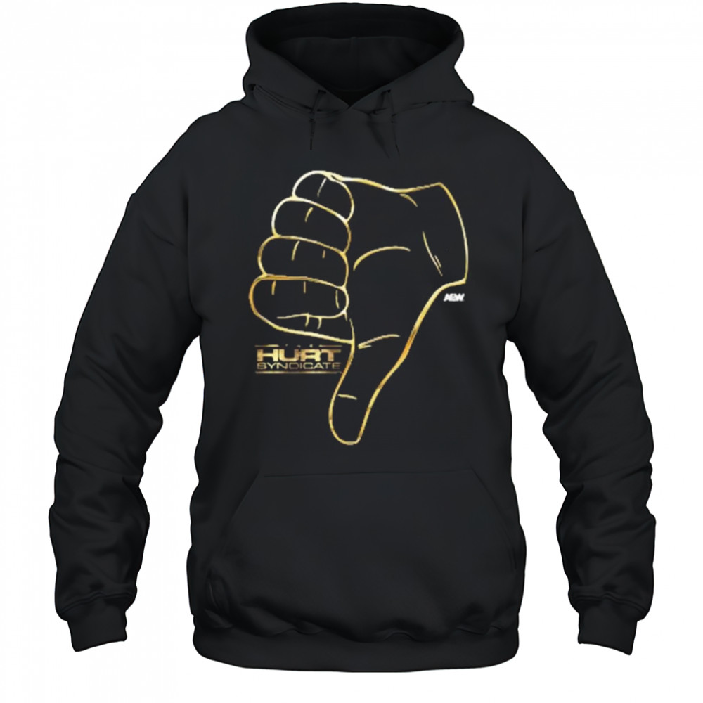 Hurt Syndicate – Thumbs Down AEW t-shirt Hoodie