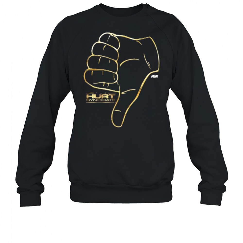 Hurt Syndicate – Thumbs Down AEW t-shirt Sweatshirt