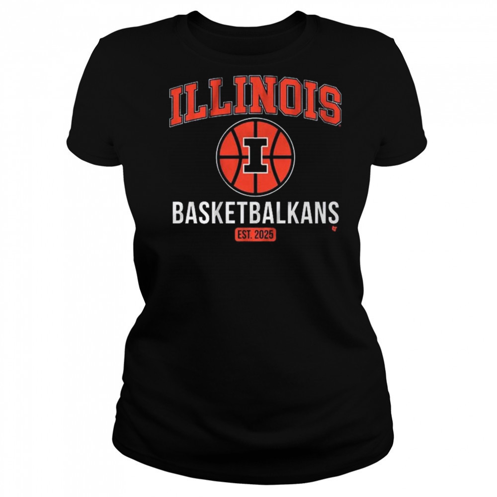 Illinois Basketbalkans Est 2025 Shirt Women's T-shirt