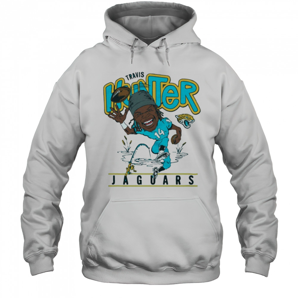 Jacksonville Jaguars NFL Football Travis Hunter Caricature 2025 t-shirt Hoodie